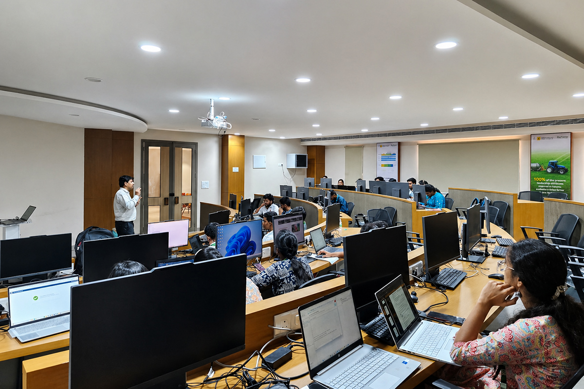 Hands-on SAP training session